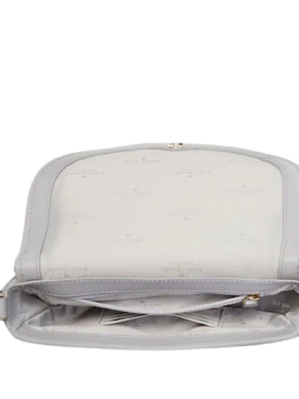 NWT Kate Spade ♠️ New York Luna Crescent Silhouette Leather/Suede crossbody $379 - Picture 14 of 14